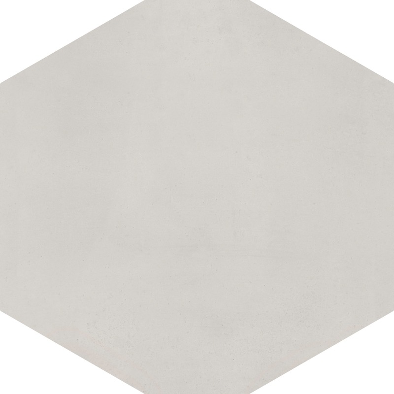 Cement Tile Hexagon Grey CIGR03