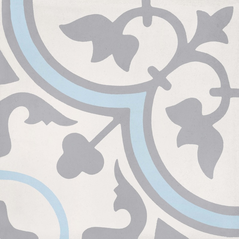 Cement Tile Square Mixed CIMI06
