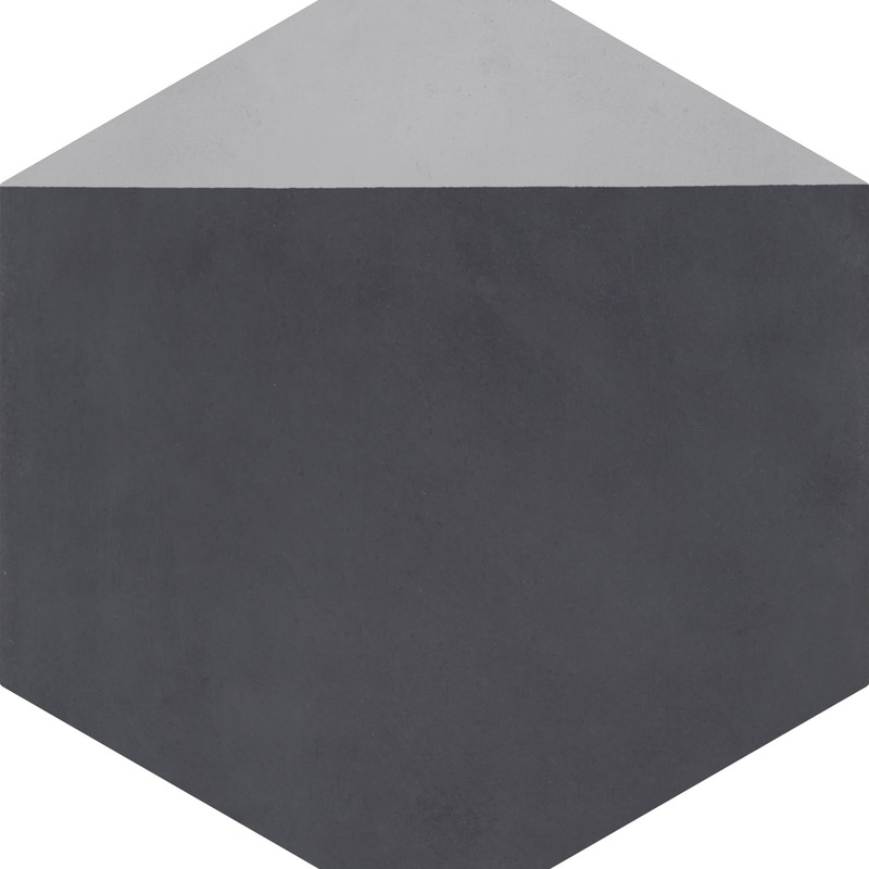 Cement Tile Hexagon Mixed CIMI45