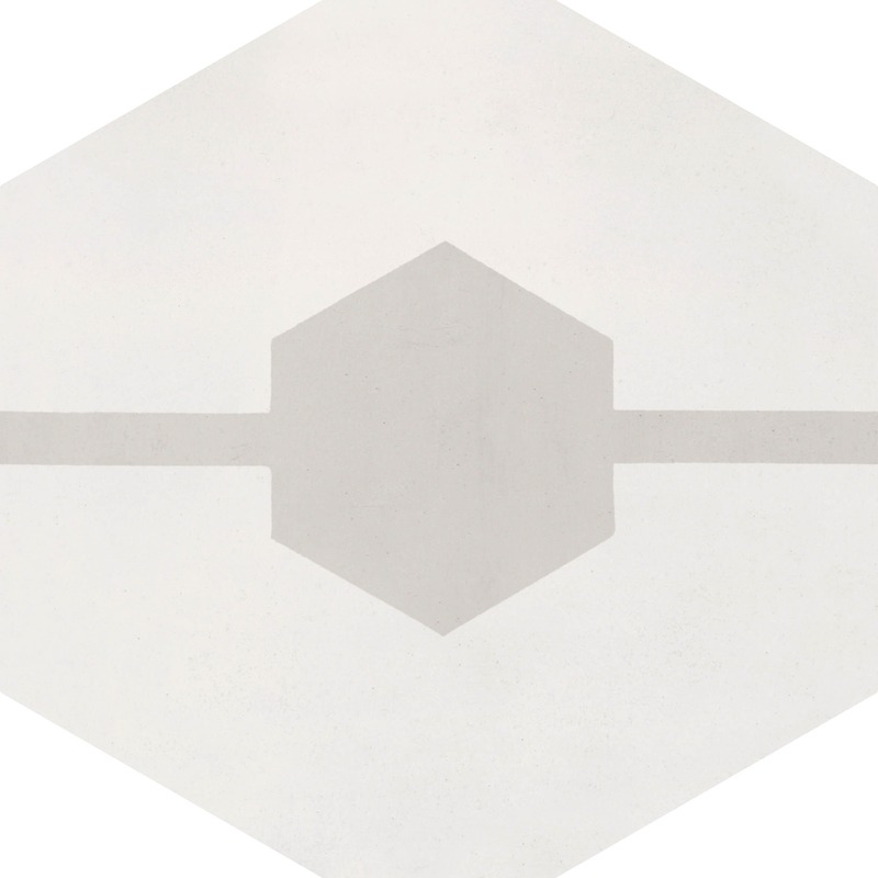 Cement Tile Hexagon Mixed CIMI48