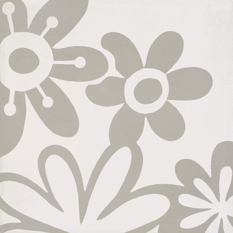 Cement Tile Square Mixed CIMI51