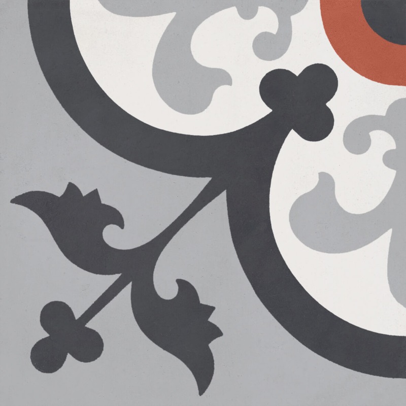 Cement Tile Square Mixed CIMI67