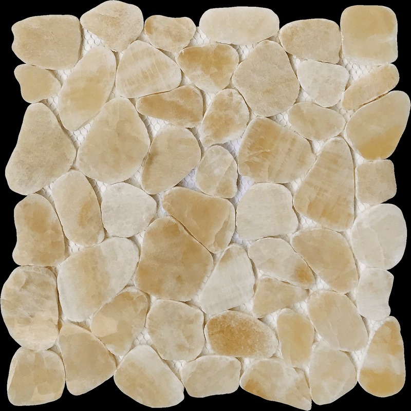 Sliced Onyx Crema Polished
