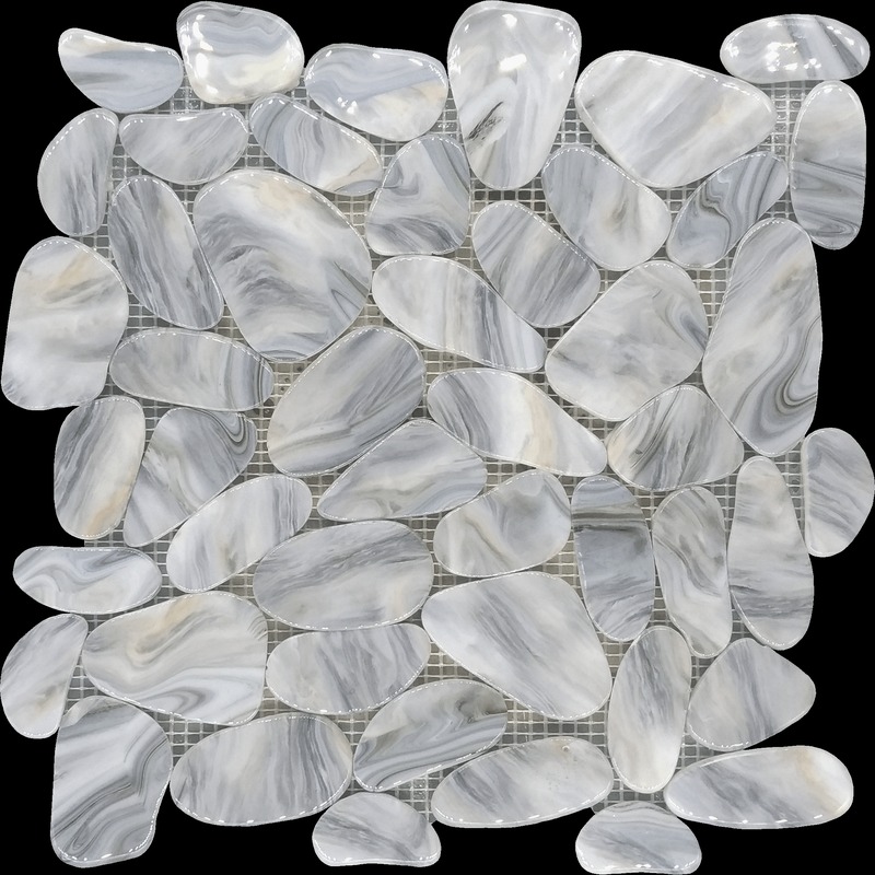 Light Grey Mix Shiny