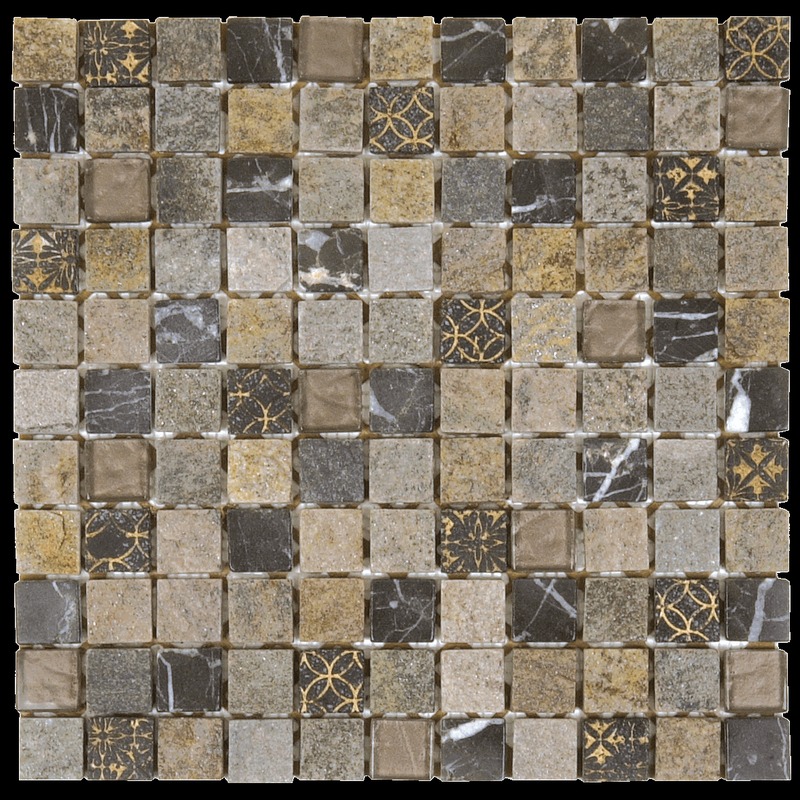 Grey Stone/Brown Glass/Décor