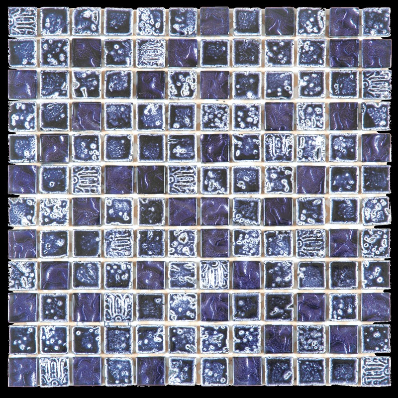 Purple Mix Marble/Glass