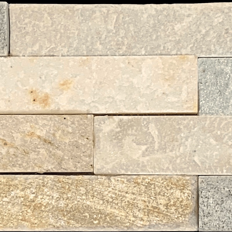 Beige Grey Quartzite Wall Cladding