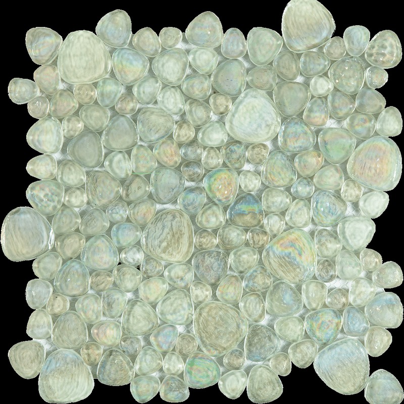 Round Mix Glass White