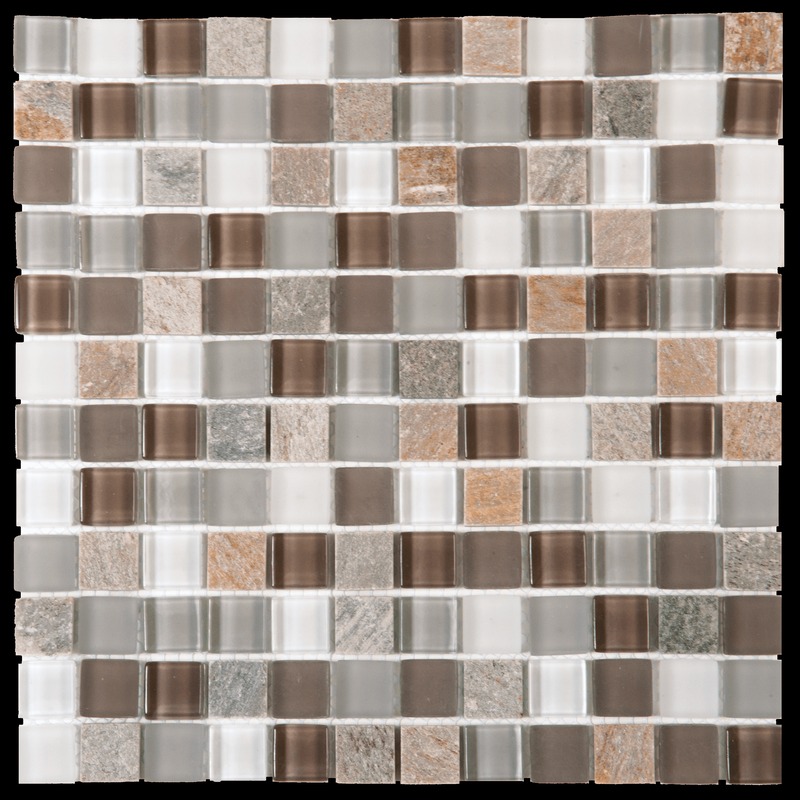 Quartzite-Glass Beige/White