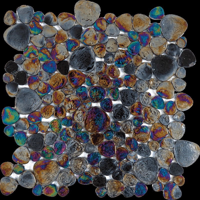 Round Mix Glass Black